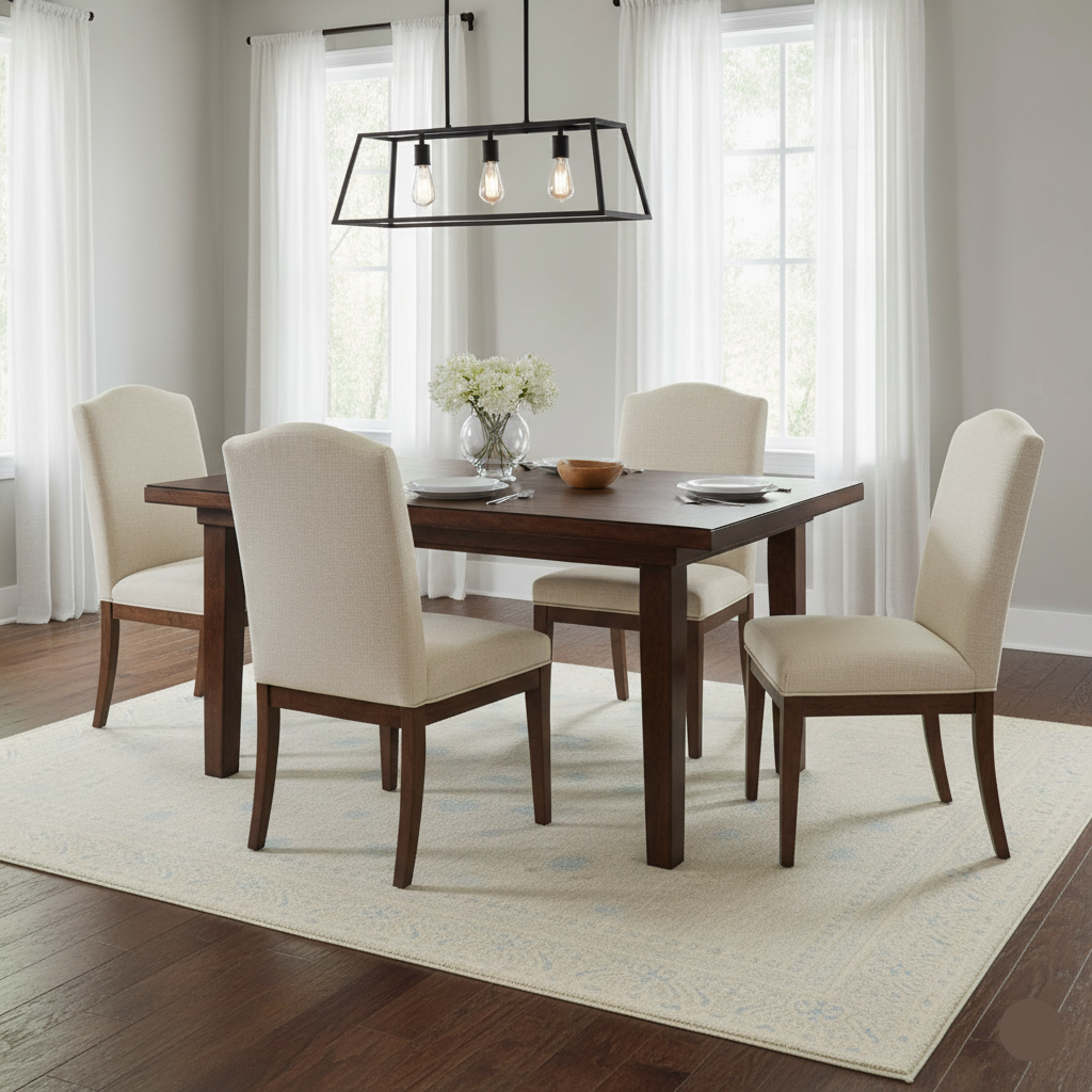 5.11 x 8.6 ft Hand Knotted Fine Khotan Rug