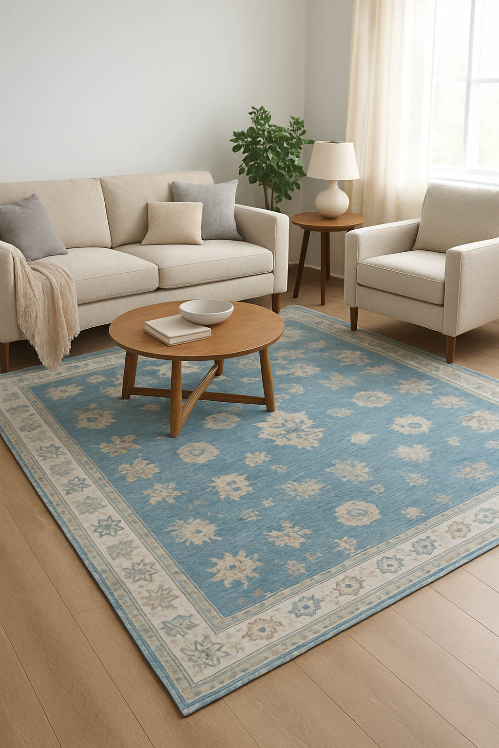 7.11 x 9.11 ft Hand Knotted Khotan Rug