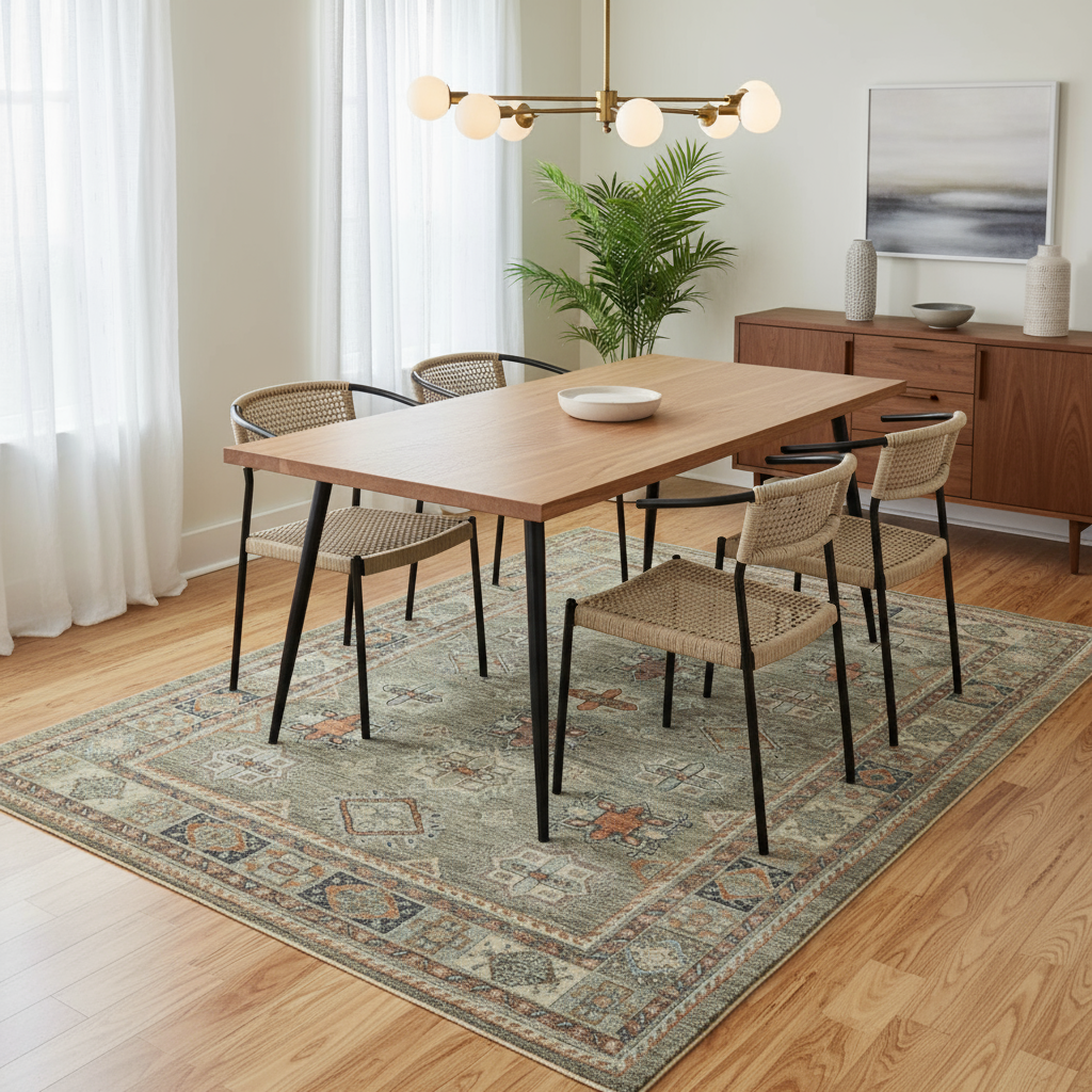 8.4 x 10.8 ft Hand Knotted Oushak Rug