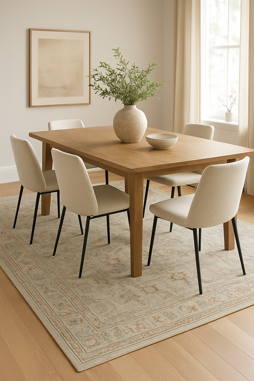 8.2 x 10.2 ft Hand Knotted Oushak Rug