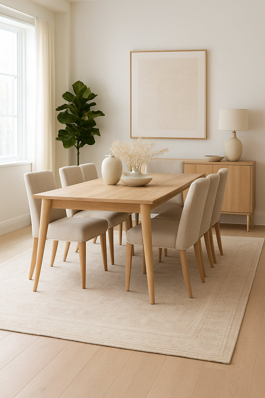 8.3 x 9.11 ft Hand Knotted Oushak Rug