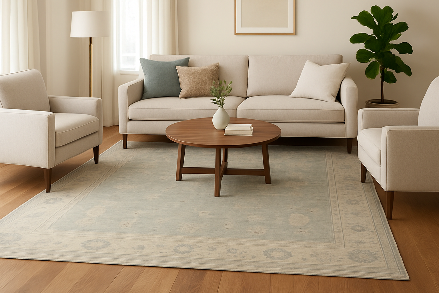 8.2 x 10.3 ft Hand Knotted Chobi Rug