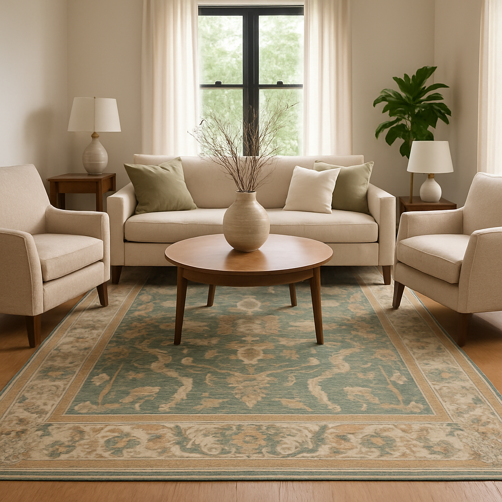 8.1 x 10.2 ft Hand Knotted Sultanabad Rug