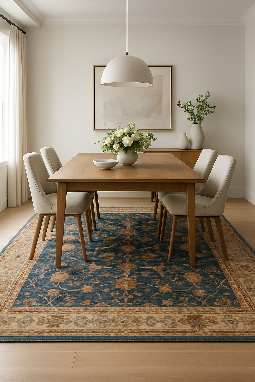 7.8 x 9.11 ft Hand Knotted Sultanabad Rug