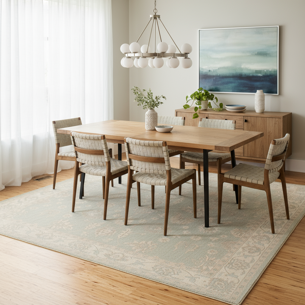 11.11 x 16.10 ft Hand Knotted Oushak Rug