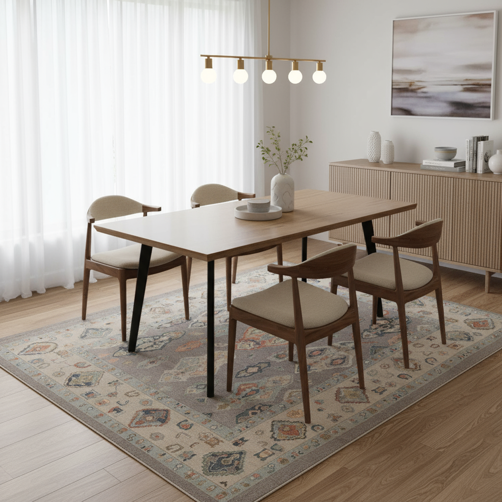 9.11 x 13.10 ft Hand Knotted Oushak Rug