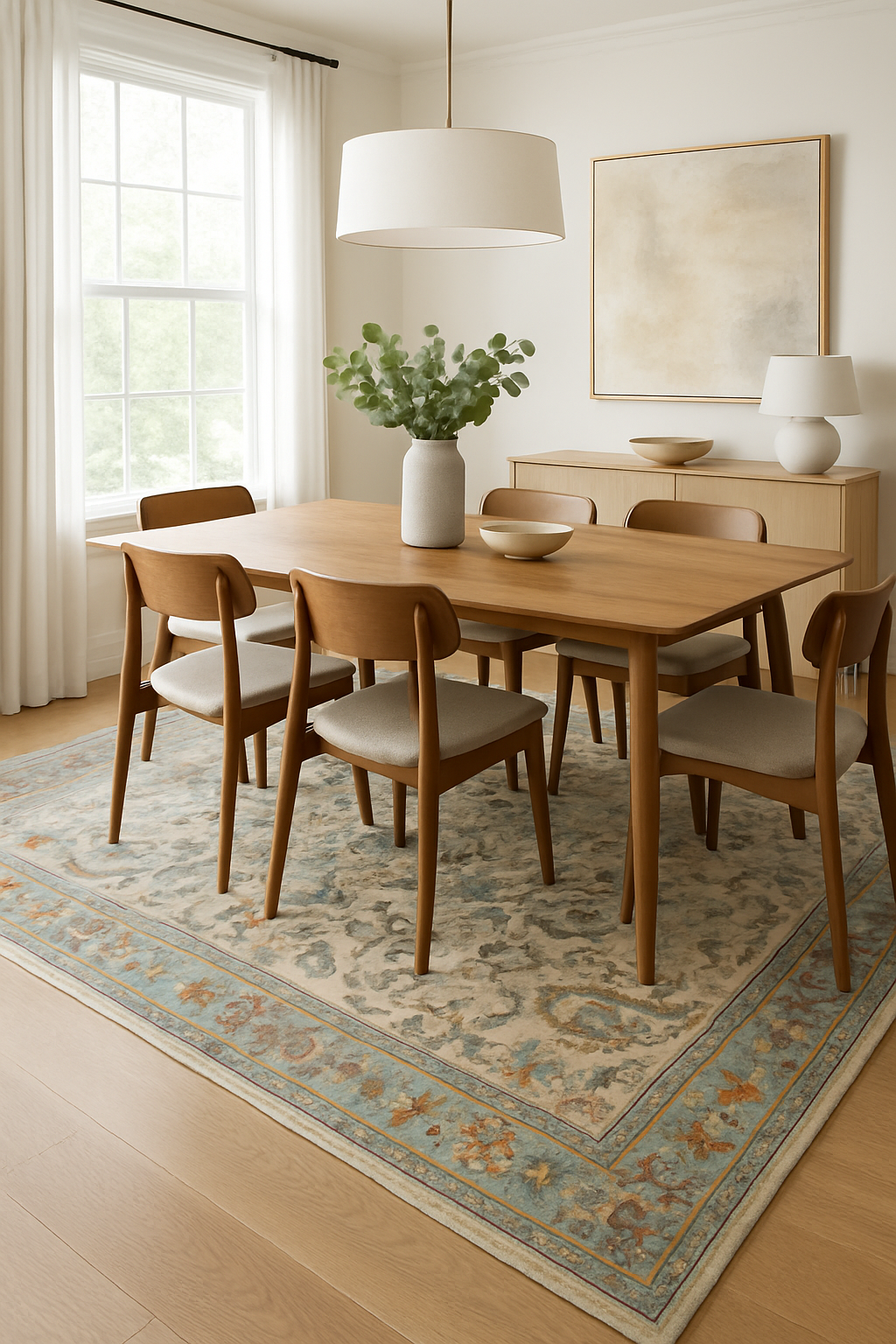 11.8 x 14.1 ft Hand Knotted Sultanabad Rug