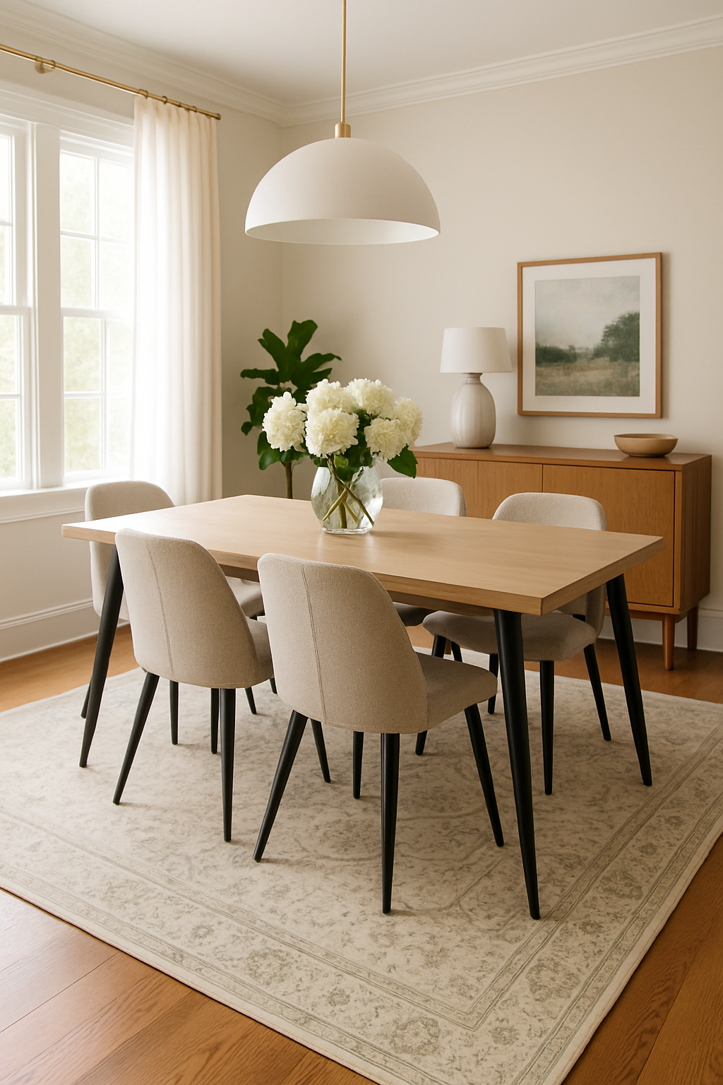 8.1 x 10 ft Hand Knotted Chobi Rug