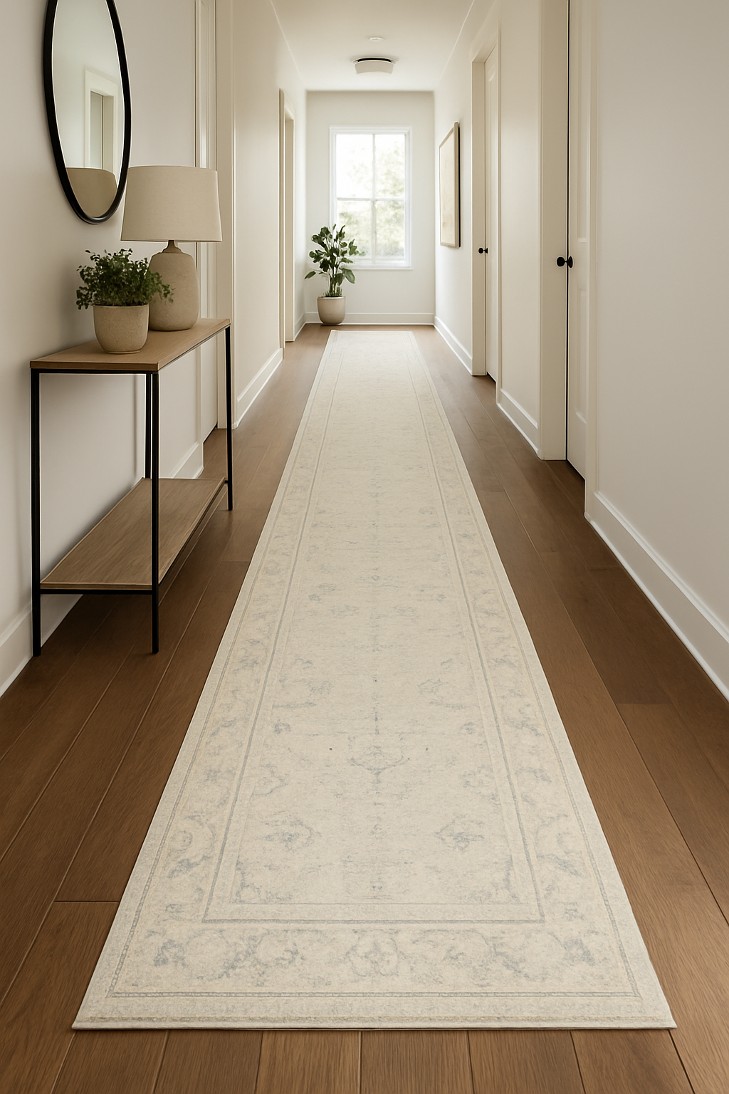 2.6 x 10.2 ft Hand Knotted Chobi Runner