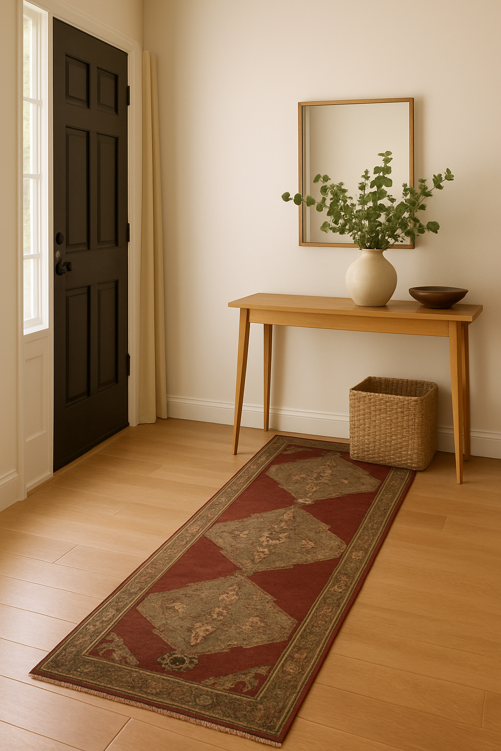 2.4 x 10.3 ft Hand Knotted Turkish Oushak Runner