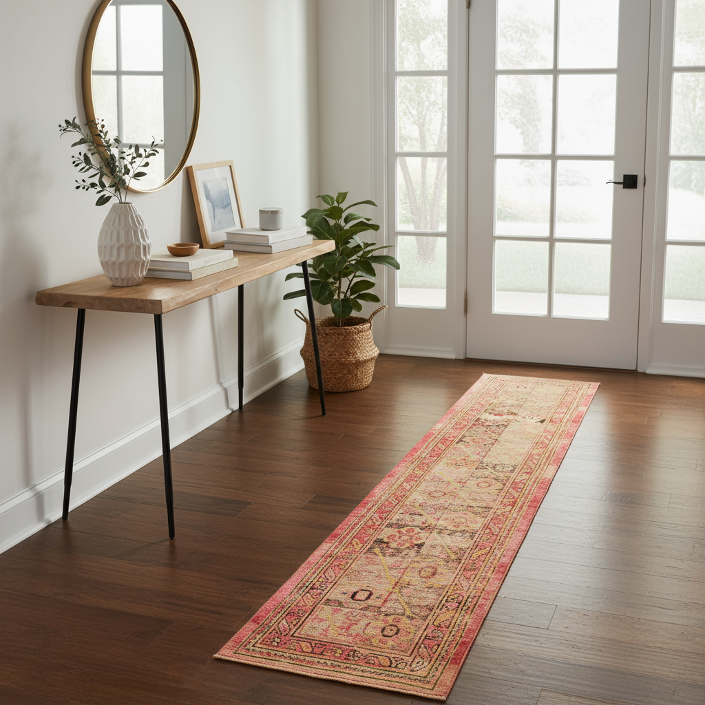 2.9 x 16.6 ft Hand Knotted Turkish Oushak Runner