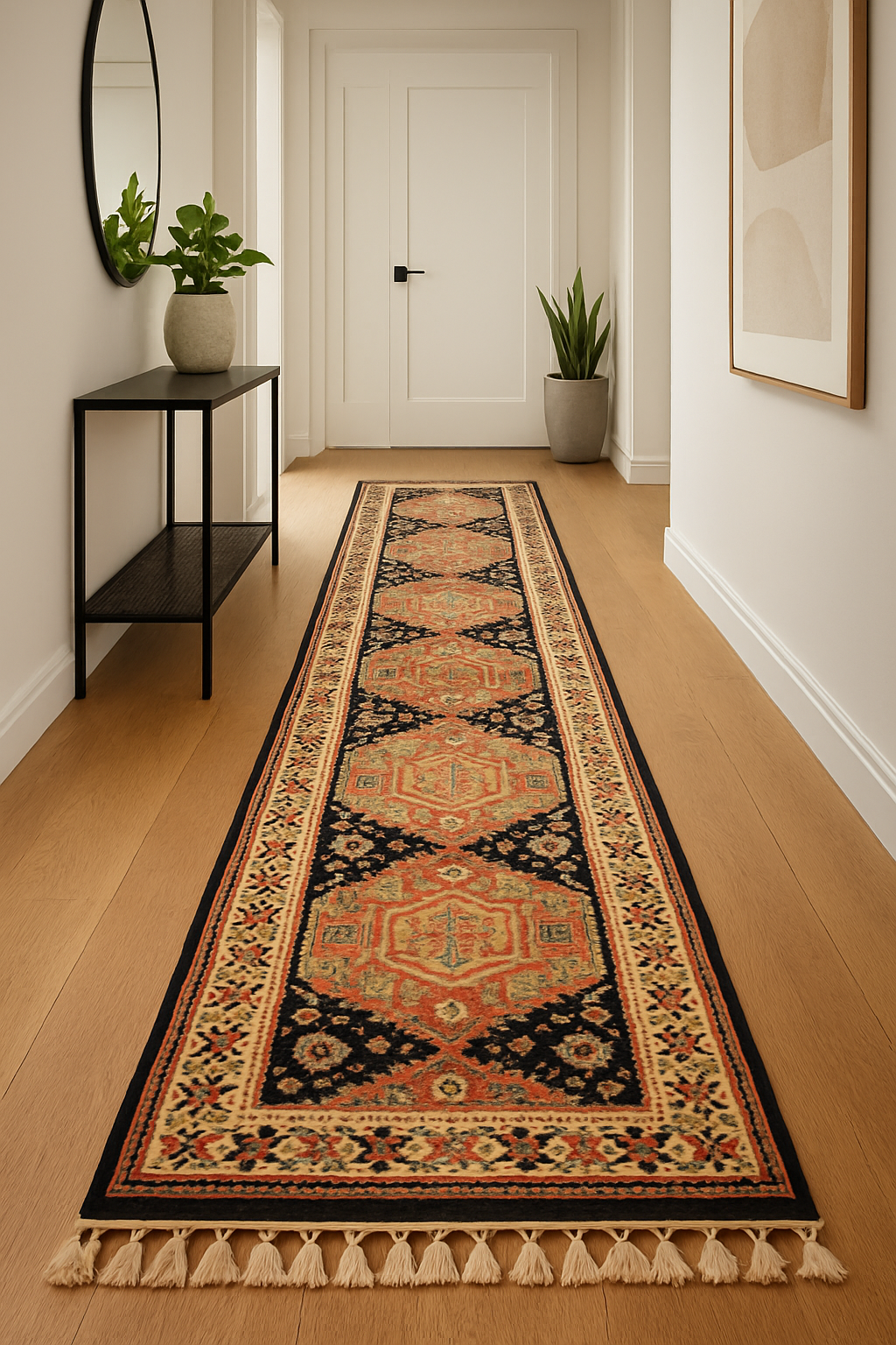 2.11 x 11 ft Hand Knotted Turkish Dagestan Runner
