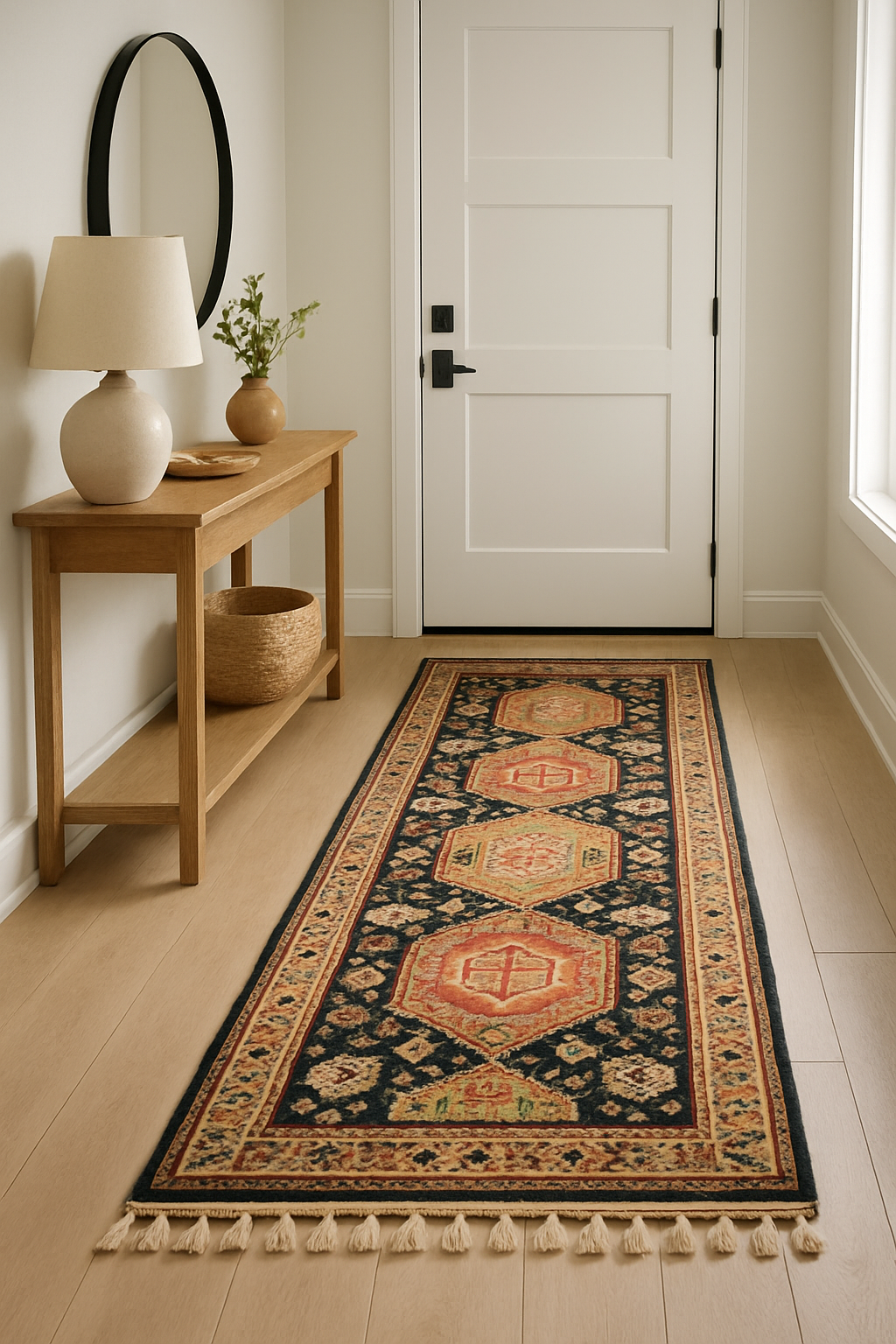 2.11 x 11 ft Hand Knotted Turkish Dagestan Runner