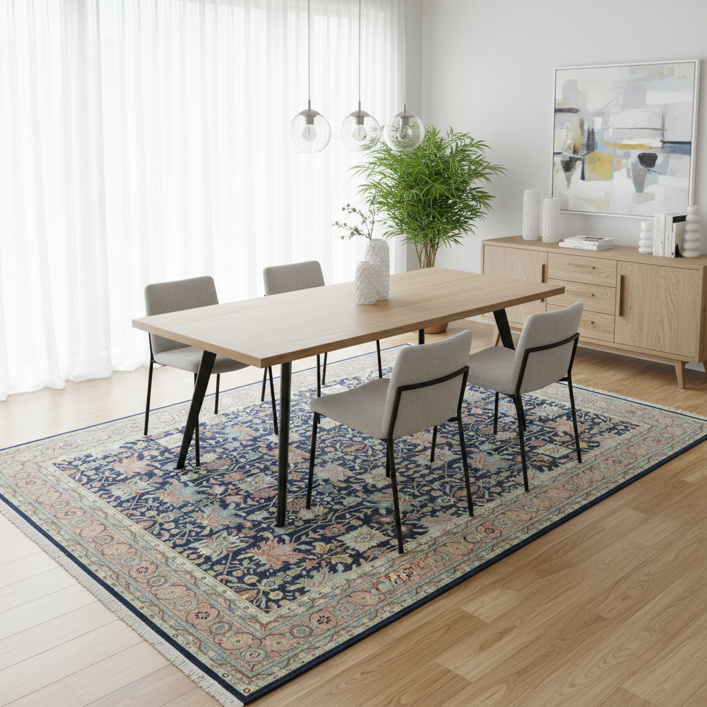 8.10 x 11.9 ft Hand Knotted Sino Varamin Rug