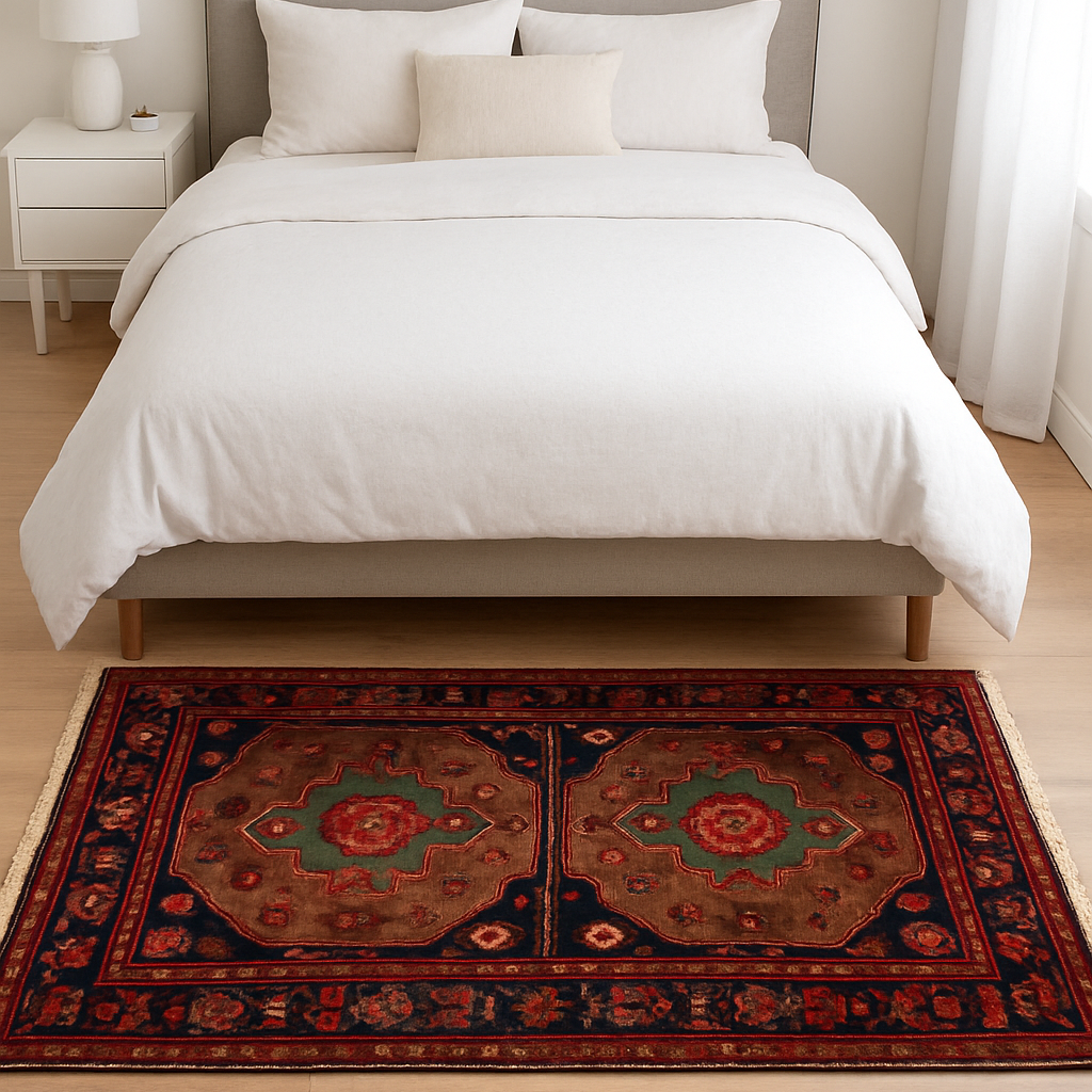 4.9 x 7 ft Hand Knotted Old Persian Kolye Rug