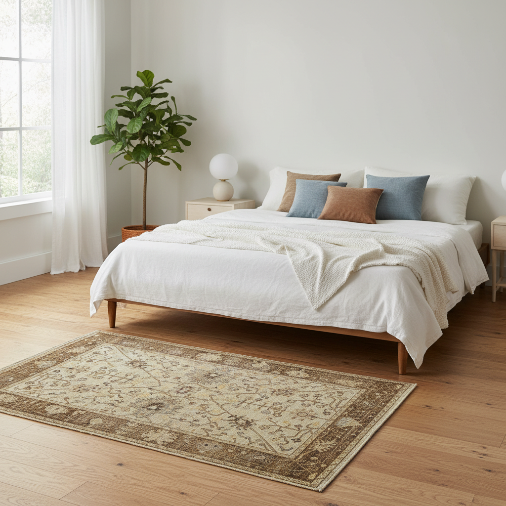 4 x 6 ft Hand Knotted Sultanabad Rug