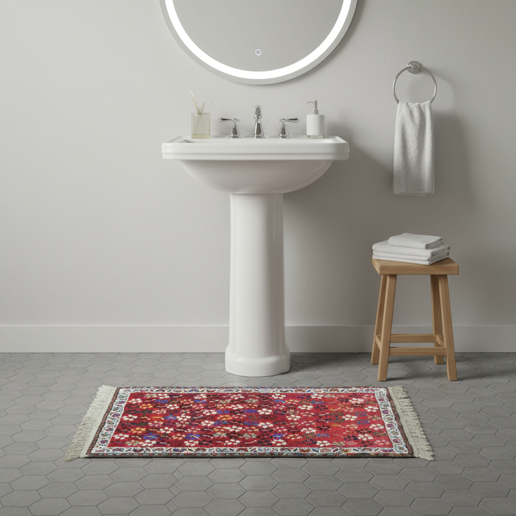 2.4 x 3.6 ft Hand Knotted Persian Shiraz Rug