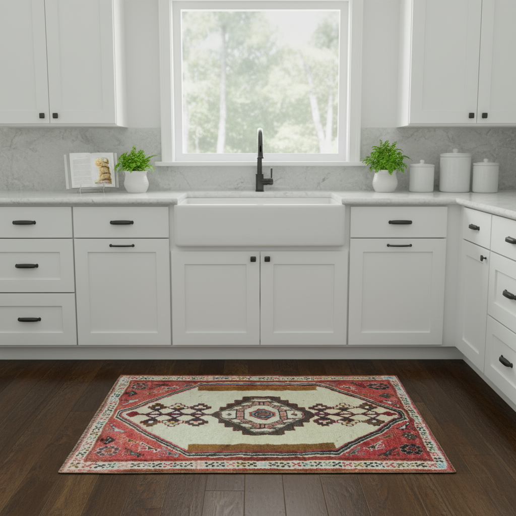 2.4 x 3.4 ft Hand Knotted Shiraz Rug