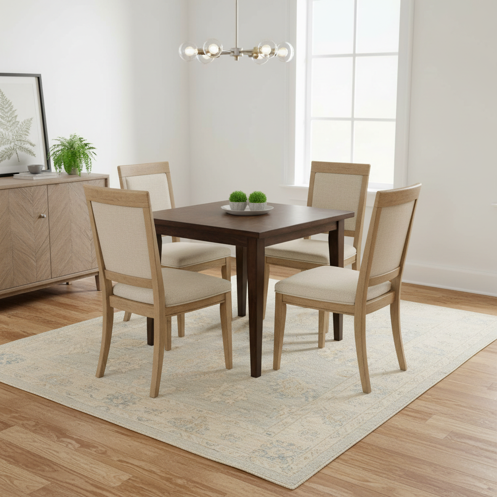 5.1 x 6.5 ft Hand Knotted Oushak Rug