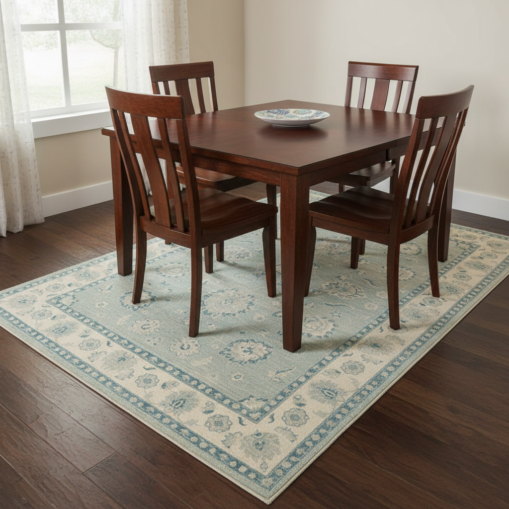 6.7 x 9.7 ft Hand Knotted Chobi Rug