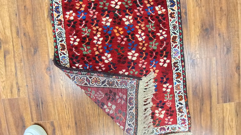 2.4 x 3.6 ft Hand Knotted Persian Shiraz Rug