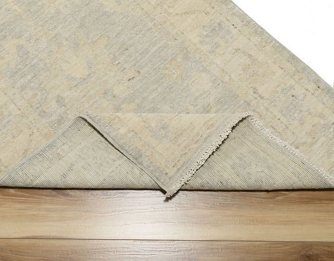 2.8 x 9.7 ft Hand Knotted Oushak Runner