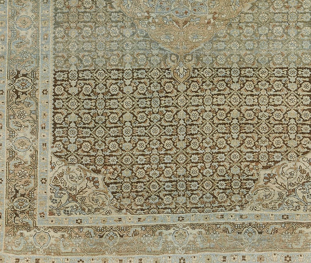 4.1 x 6.2 ft Hand Knotted Hamedan Rug