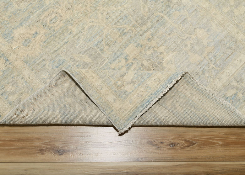 3.10 x 5.8 ft Hand Knotted Oushak Rug