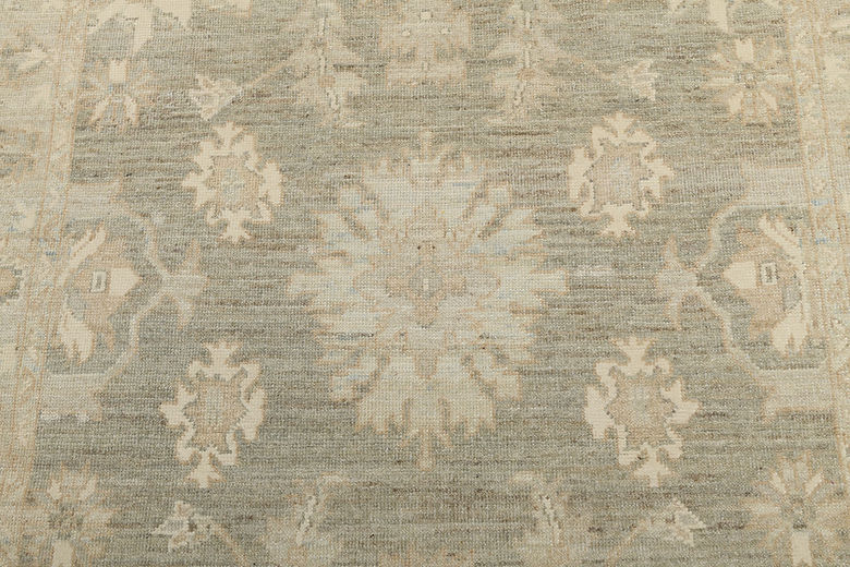 3.11 x 5.8 ft Hand Knotted Oushak Rug