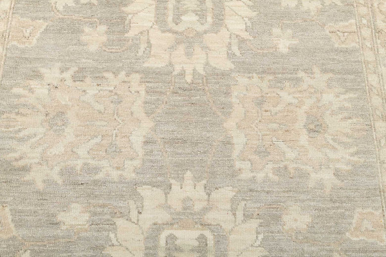 4.2 x 5.10 ft Hand Knotted Oushak Rug