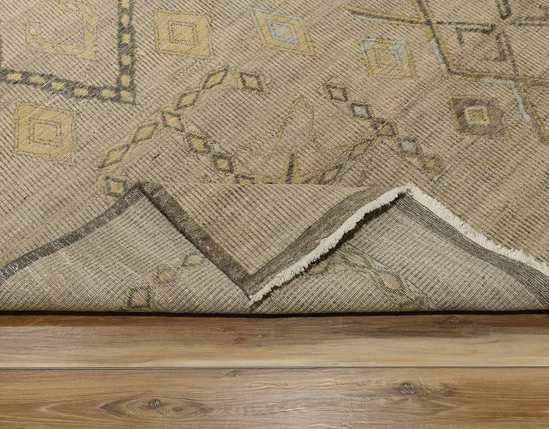 8 x 9.10 ft Hand Knotted Modern Rug