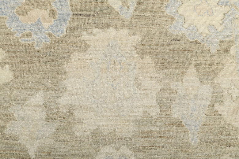 3.11 x 5.10 ft Hand Knotted Oushak Rug