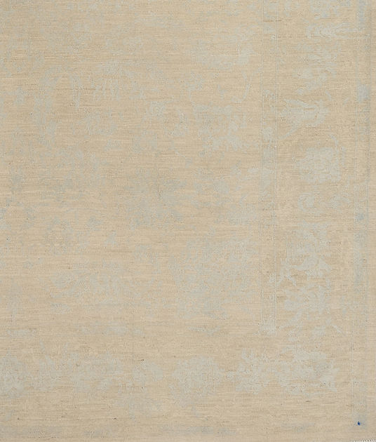 8 x 9.8 ft Hand Knotted Oushak Rug