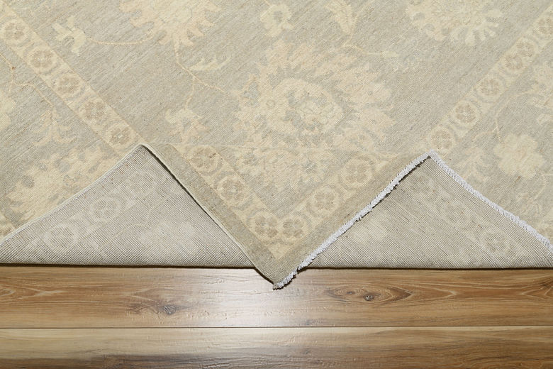 8.2 x 9.11 ft Hand Knotted Oushak Rug