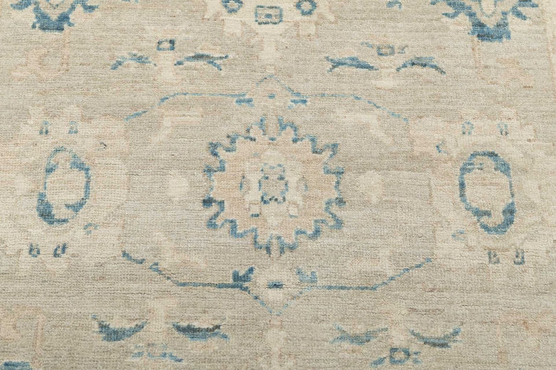 3.10 x 5.9 ft Hand Knotted Oushak Rug