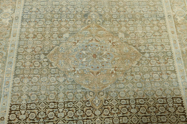 4.1 x 6.2 ft Hand Knotted Hamedan Rug