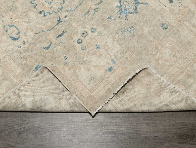 3.10 x 5.9 ft Hand Knotted Oushak Rug
