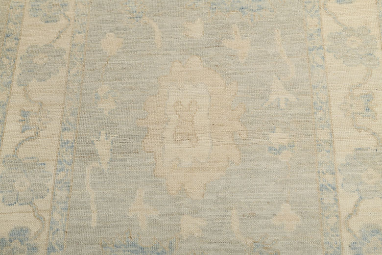 3.1 x 17.1 ft Hand Knotted Oushak Runner