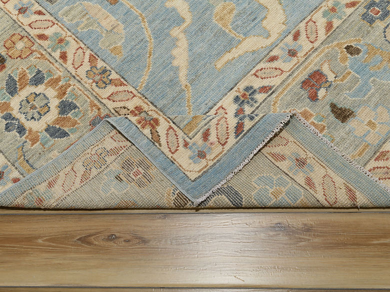 9 x 12 ft Hand Knotted Oushak Rug