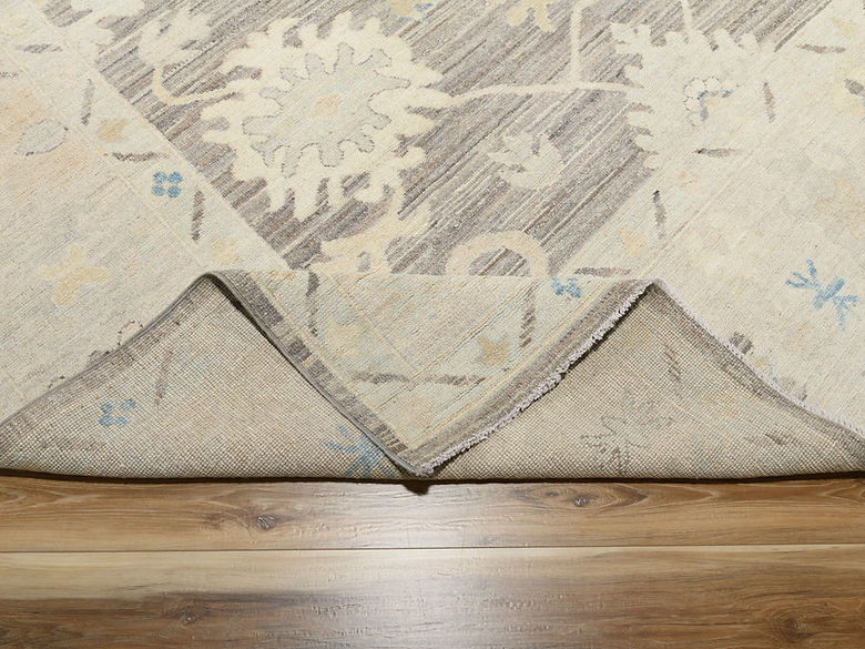 8.3 x 9.4 ft Hand Knotted Oushak Rug