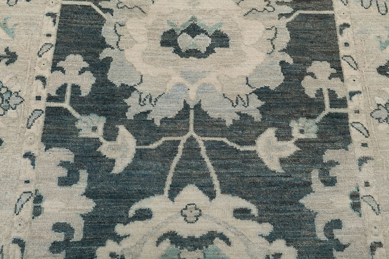 3.11 x 5.7 ft Hand Knotted Oushak Rug