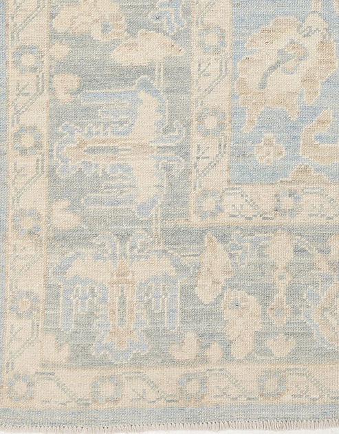 7.9 x 10 ft Hand Knotted Oushak Rug