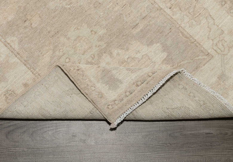 2.8 x 3.11 ft Hand Knotted Oushak Rug