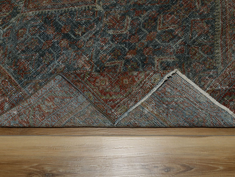 4.4 x 6.6 ft Hand Knotted Mahal Rug