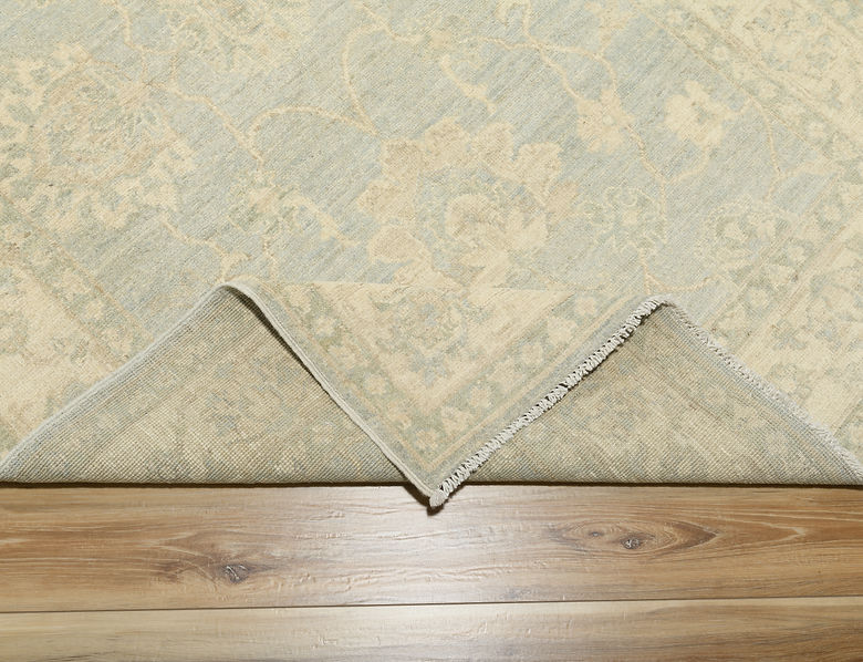 3.11 x 6.1 ft Hand Knotted Oushak Rug