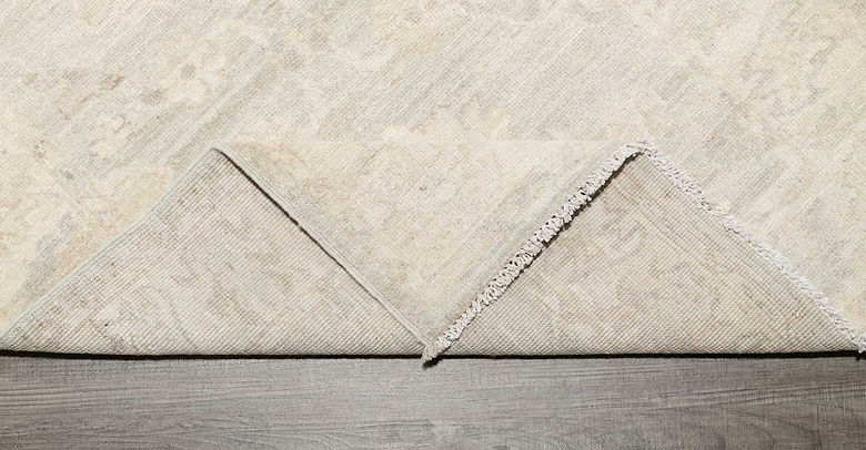 2.9 x 9.2 ft Hand Knotted Oushak Runner