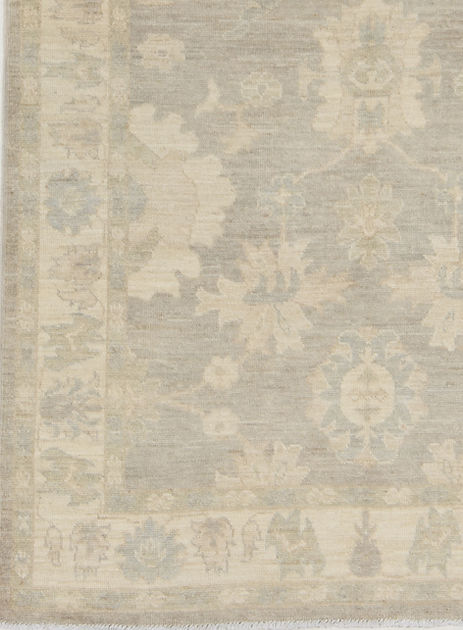 3.11 x 5.11 ft Hand Knotted Oushak Rug