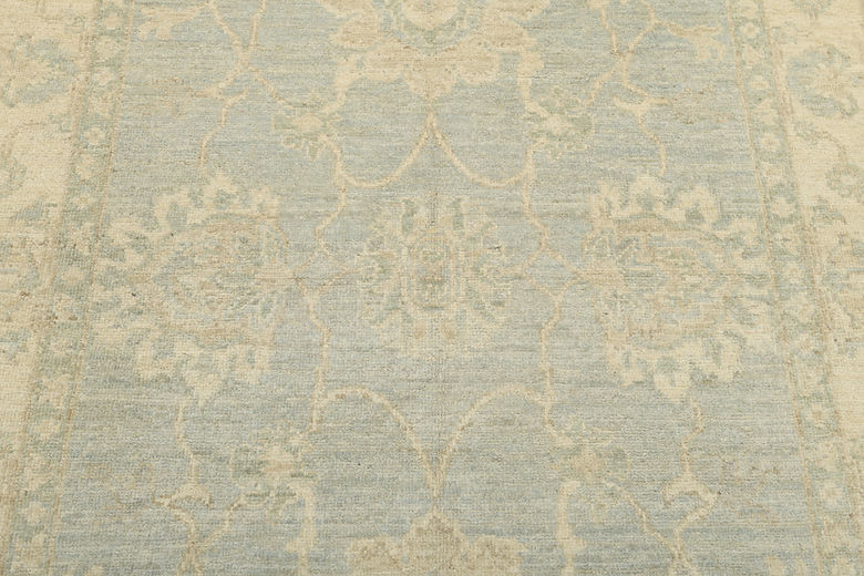 3.11 x 6.1 ft Hand Knotted Oushak Rug