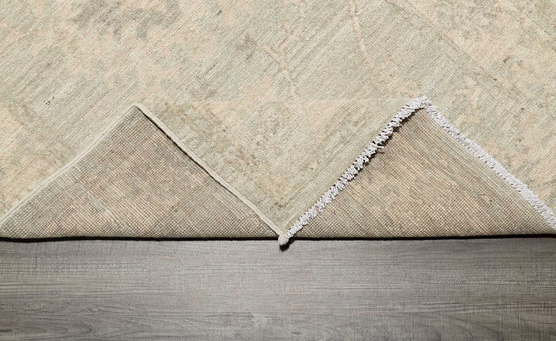 2.10 x 9 ft Hand Knotted Oushak Runner