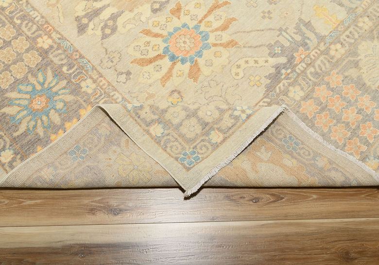 8.2 x 9.8 ft Hand Knotted Oushak Rug